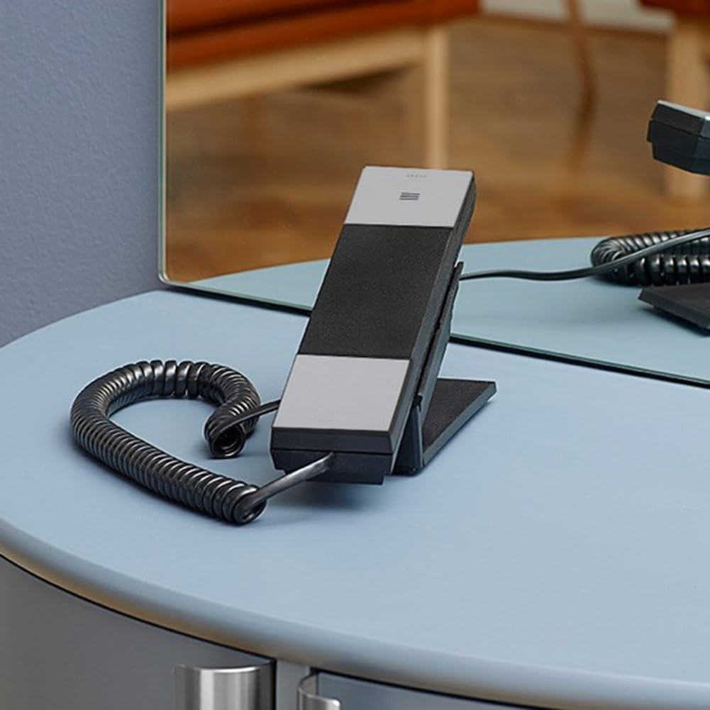 Teléfono Fijo de Lujo para Habitación de Hotel, Estilo Europeo Americano, para Mesita de Noche, Miniteléfono de Pared.