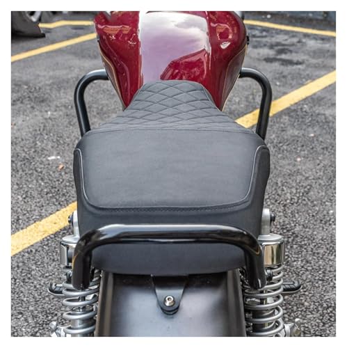 Coussin pour GB350S avec rembourrage ergonomique antidérapant et design Black Stripe - 2