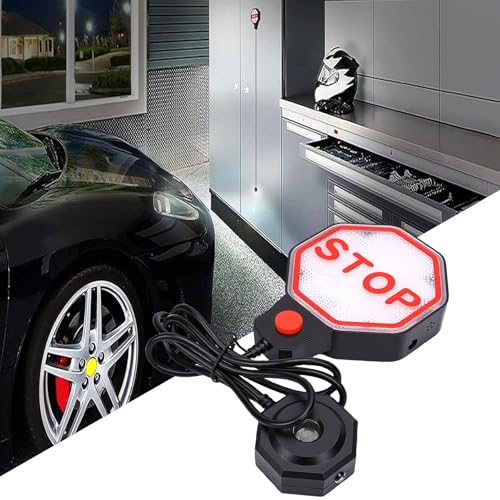 Ayuda de estacionamiento para no golpear la pared del garaje con sensor y pantalla LED ajustable 6