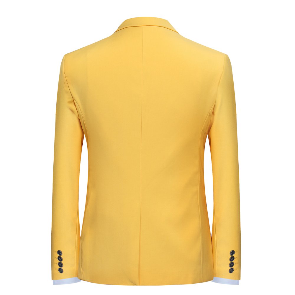 Allthemen Abiti da Uomo 2 Pezzi Suit Slim Fit Wedding Dinner Tuxedo Abiti per Uomo Business Casual Giacca e Pantaloni 10 Colori Disponibili