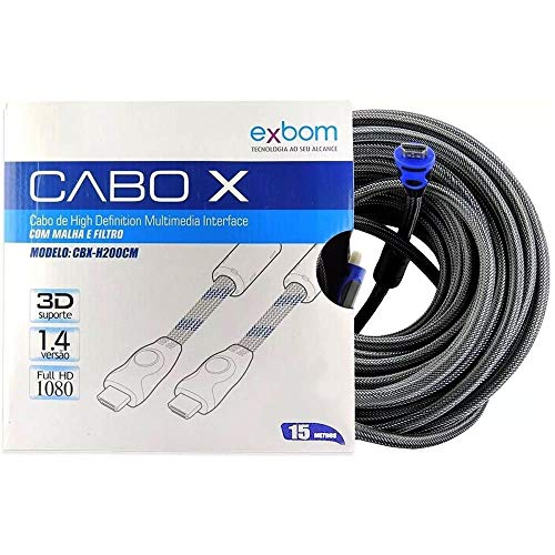 Cabo Hdmi 15 Metros CBX-H150CM