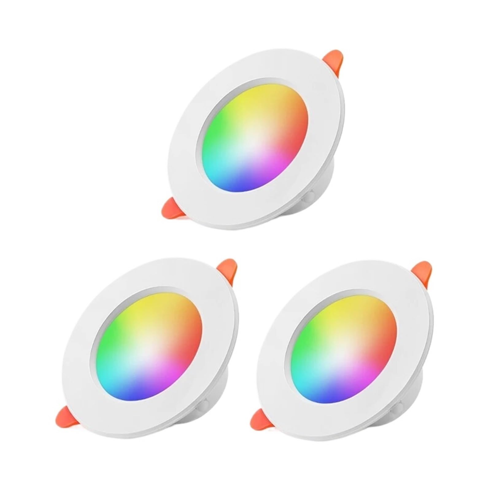 3 Pezzi Tuya Bluetooth Smart Downlight Dimmerabile A Colori Da Pollici Control 10W 85-265v