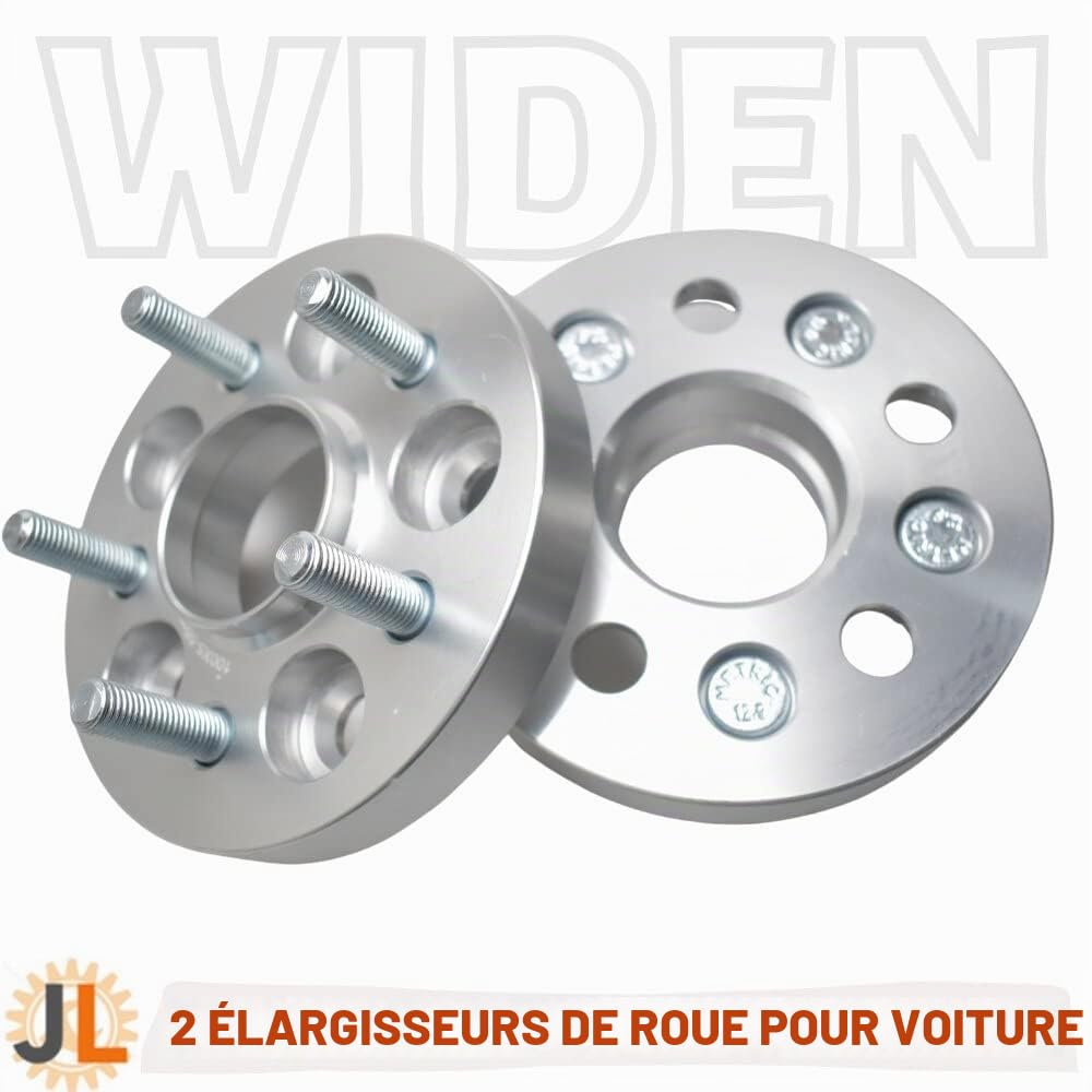 JINGLINGKJ - Entretoises de roue à 5 ergots PCD 5X114.3 Alésage du moyeu 67 mm Forgées - Lot de 2