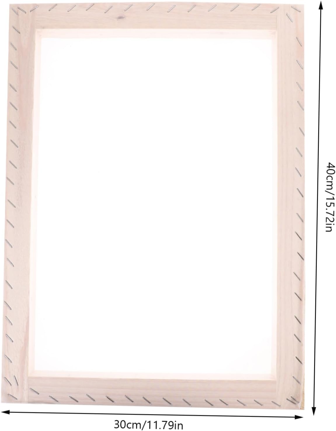 Screen Printing Kit Wooden Frame for DIY Fabric Banner