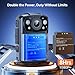 Losfom WD11 2K Body Camera with 2PCS 2000mAh Batteries and Charging Base, 64G Body Cam for 8Hrs Recording with Night Vision, 360° Rotatable Clips for Law Enforcement, Security, and Outdoor Activities