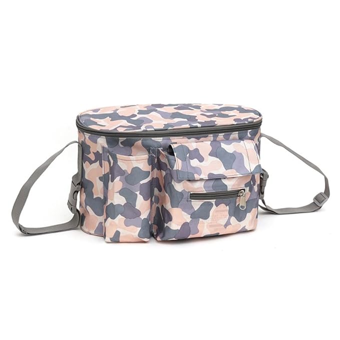 Stroller Bag Pram Stroller Organizer Baby Stroller Accessories Stroller Feeg Bottle Holder Multifunctional Large Capacity Baby Plies Storage Bag