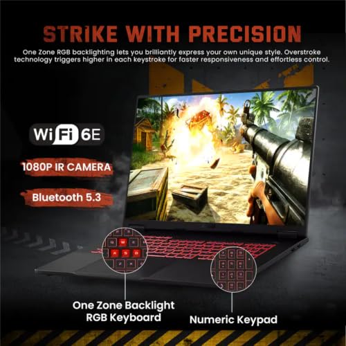 Image of ASUS TUF 18 inch Gaming Laptop, NVIDIA RTX 5060, 32GB DDR5, 2TB SSD