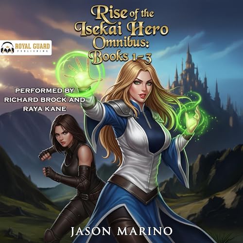 Rise of the Isekai Hero Omnibus: Books 1-3 Audiolibro Por Jason Marino arte de portada