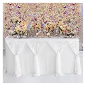 ZYAGH Tüll-Tischrock 77x185cm