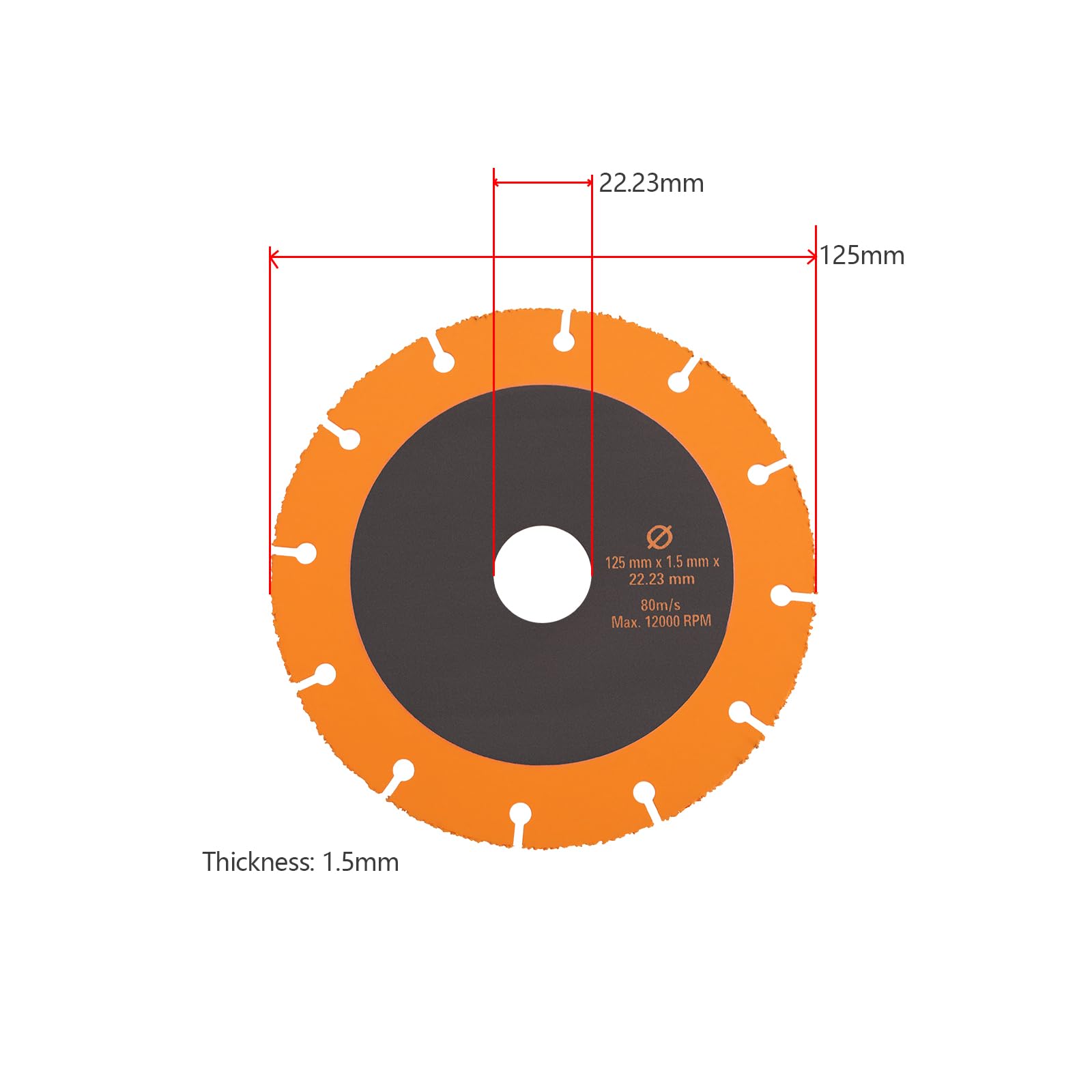 XCAN – Disque De Coupe En Diamant Brasé, Lame De Scie Circulaire