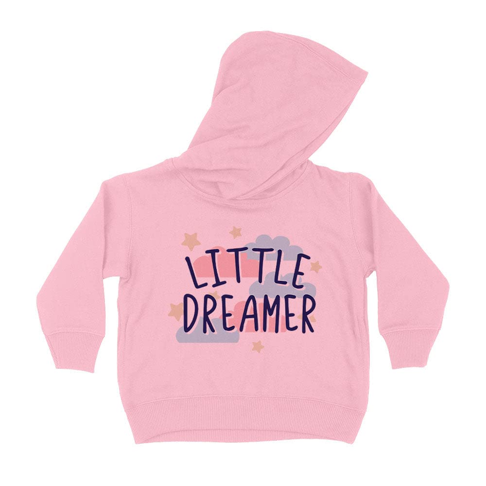 Little Dreamer Kids Hoodie Sweatshirt Toddler 2T Light Pink
