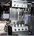 INTSUPERMAI Commercial Hand-held Pizza Cone Maker Forming Machine 4 Dies + Electric Rotational Pizza Cone Oven with 12 Stainless Steel Cone Bases for Restaurant Commercial Use 110V