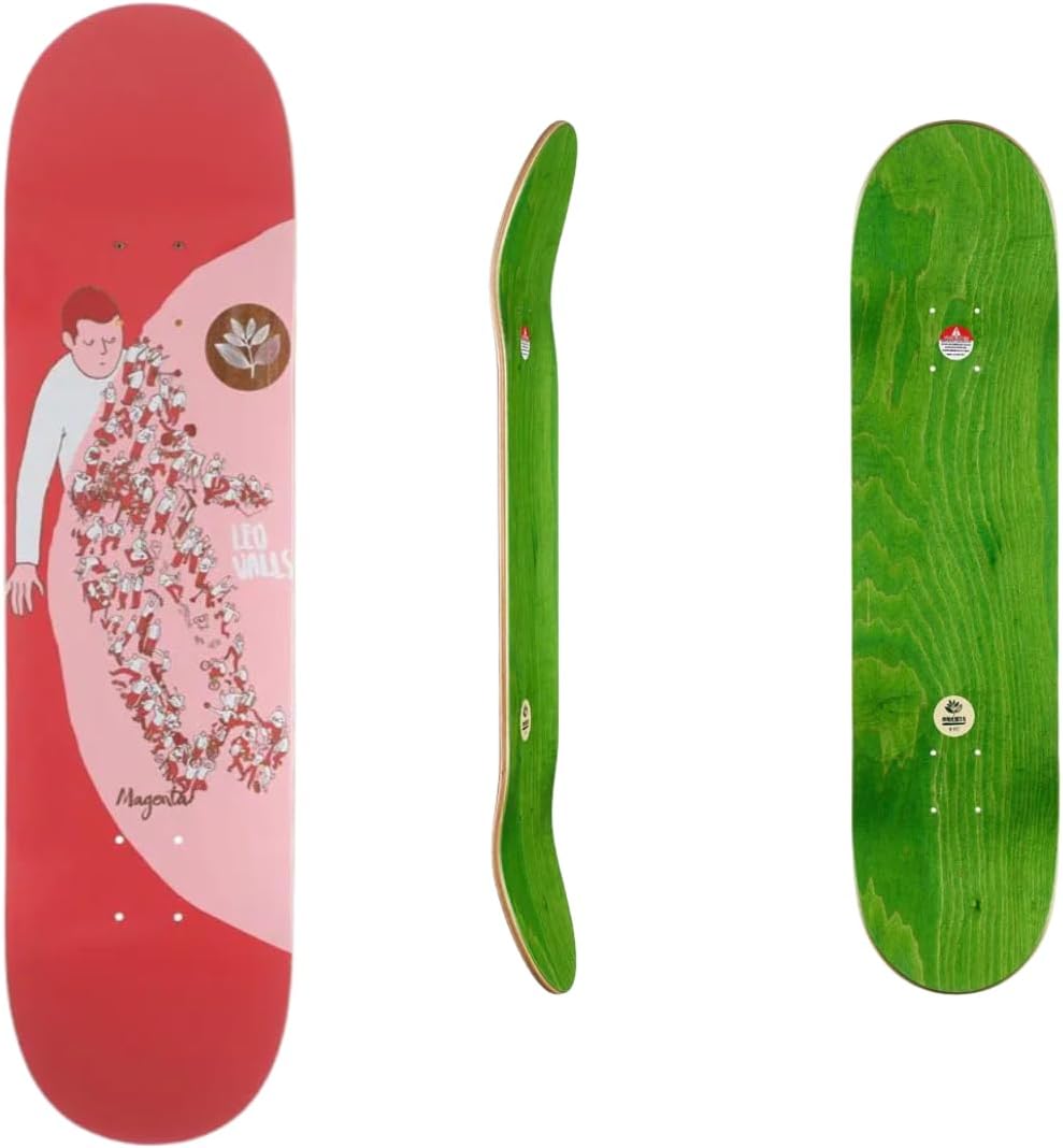 マゼンタ スケートボード コンプリート スケボー インディペンデント 8