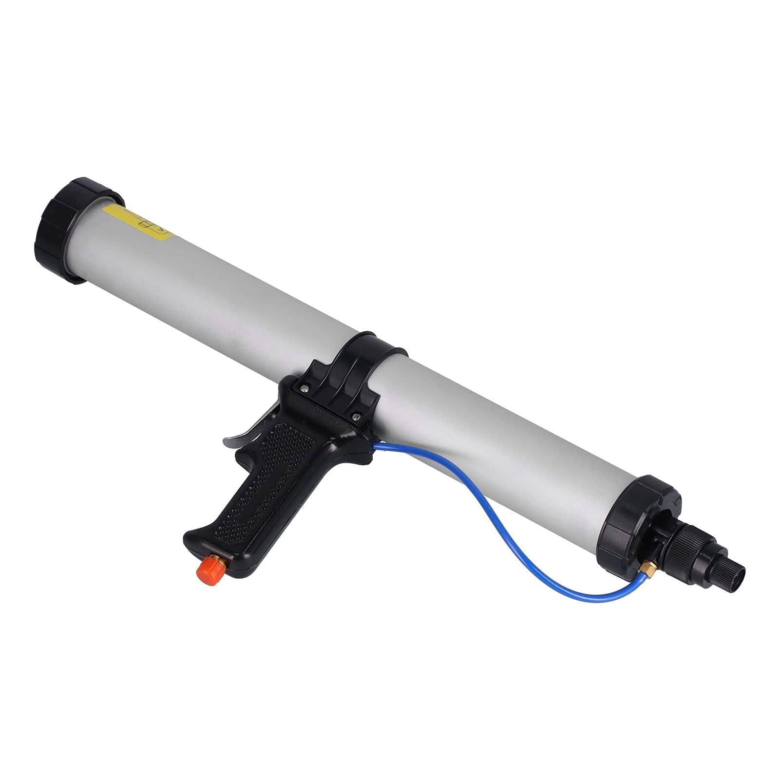 Pistola de Calafateo Neumática, Pistola de Pegamento de Vidrio Neumática de 600 Ml, Pistola de Aire de Sellado de Pegamento de Vidrio de Aleación de Aluminio para Decoración de