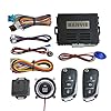 BANVIE ① Car Keyless Entry Security Alarm System + ② Remote Engine Starter + ③ Push to Start Stop Iginition Button