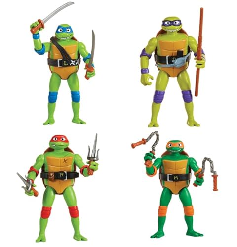 Teenage Mutant Ninja Turtles Head Droppin Turtles 4-Pack by Playmates Toys