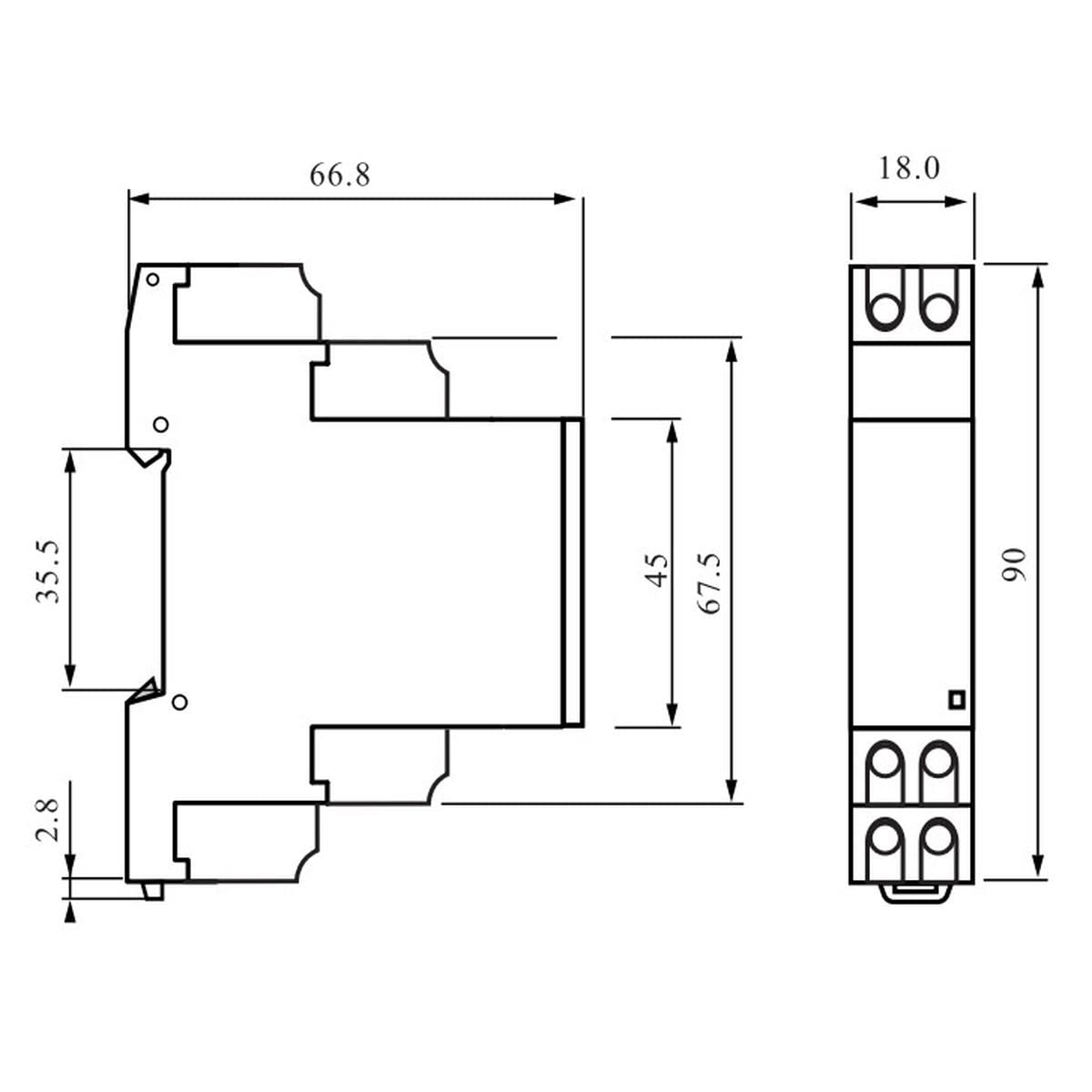 KETLER KE6309W Stromzähler – Mono 63 A – WLAN – Smart Life und Tuya