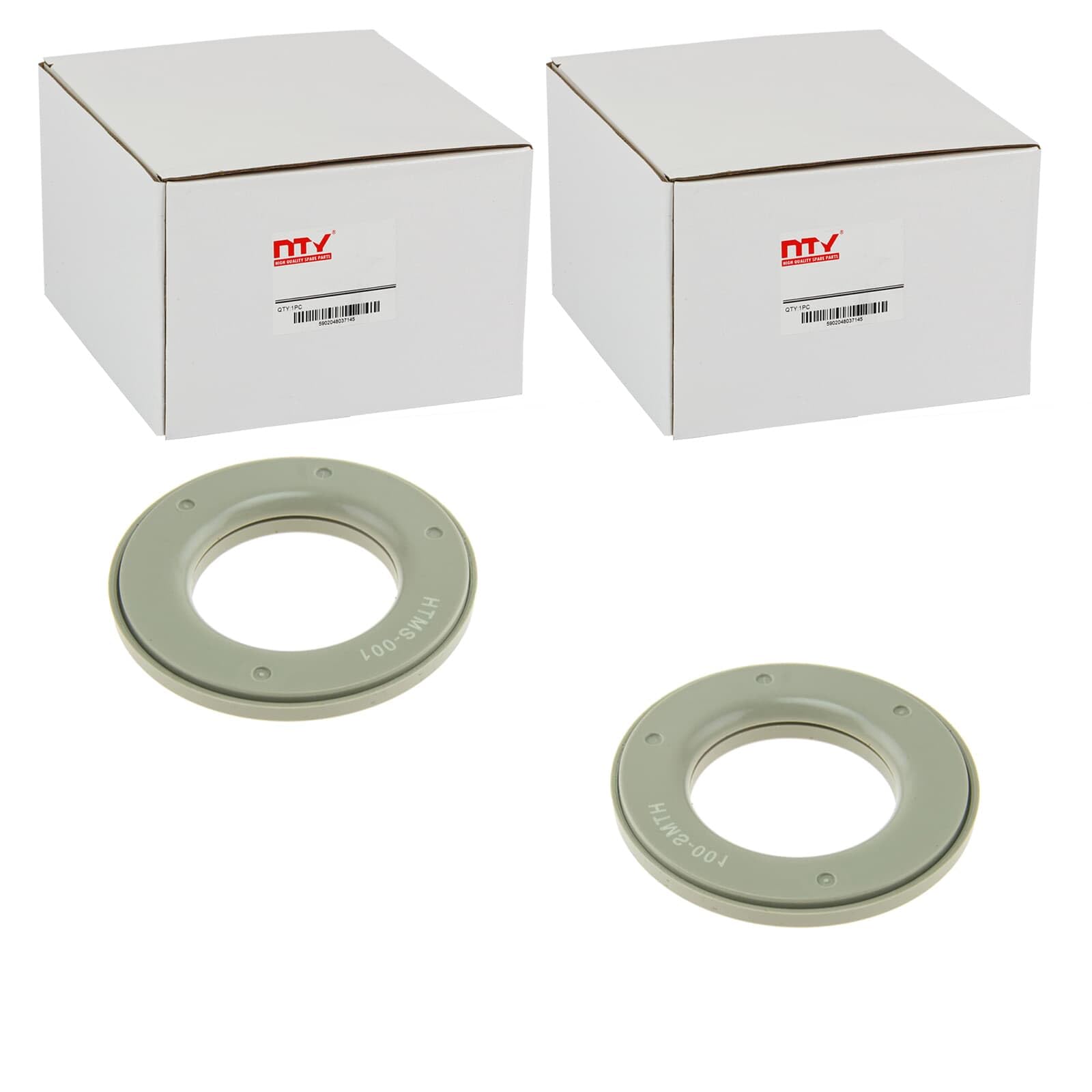 2x NTY Wälzlager | 2x Ad-Ms-001 für Domlager vorne passend für C-Crosser C4 Calib