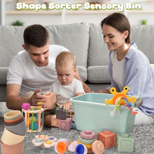Jouets bébés pour 6 à 12 mois : stop à l'ennui avec le cube d'activité éveil