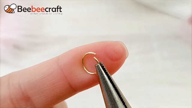 10 Anneaux Porte-clés Fendu En Or Jaune Massif 14 Carats – 5x7.5mm Ovales – Pour Bijoux