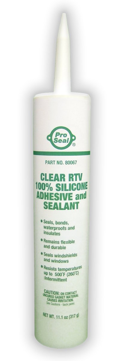 Pro Seal 80067 Clear Silicone Sealant and Adhesive. 11.1 oz.-image-34