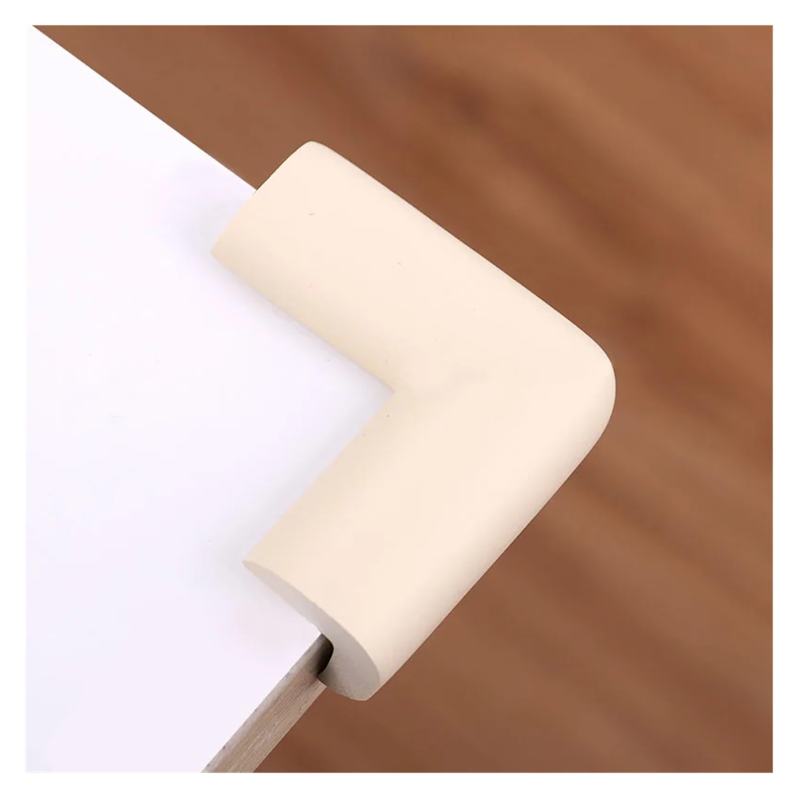 MRKU Protectores de Esquinas para mesas, Seguridad, Juego de 8 Piezas, 55 x 55 mm, Protectores de Escritorio Suaves.