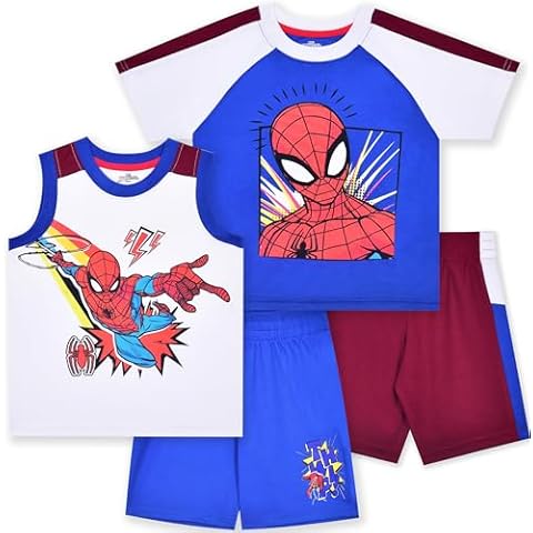 Ensemble t-shirts et shorts Spider-Man Cover
