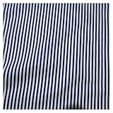 Photo Gallery brightglow tessuto di cotone a righe al metro, per tappezzeria a righe, 100% cotone, per cucire, tessuto decorativo per lavori fai da te, cucito, ciano, 100 x 160 cm Photo Gallery brightglow tessuto di cotone a righe al metro, per tappezzeria a righe, 100% cotone, per cucire, tessuto decorativo per lavori fai da te, cucito, ciano, 100 x 160 cm