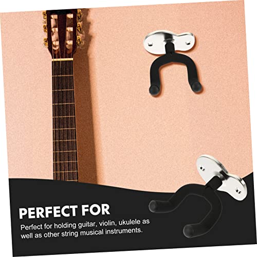 Mikinona Crochet Mural pour Guitare Support Mural Ukulélé Support De Basse Mural Support De Guitare pour Mur Support Mural pour Violon Stand De Violon Gourde en Soie Fer Support De Ukulélé - Les Beatles, Paul McCartney, John Lennon, RIngo Starr, George Harrison Mikinona Crochet Mural pour Guitare Support Mural Ukulélé Support De Basse Mural Support De Guitare pour Mur Support Mural pour Violon Stand De Violon Gourde en Soie Fer Support De Ukulélé – Image 3
