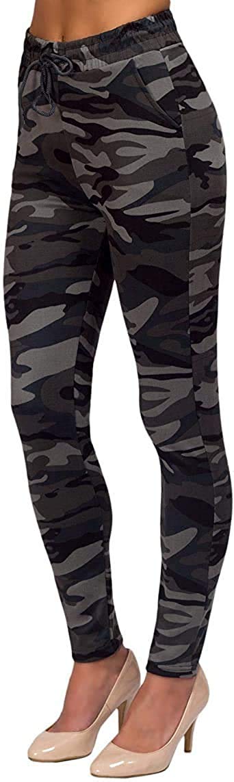 INFISPACE® Winters Girl's Thermal Army Camouflage Pant with Thick Fur Layer Inside (Size 30, Grey) - Image 2 thumbnail
