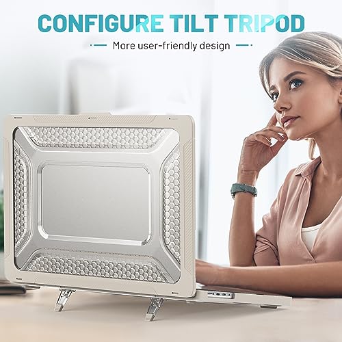 Funda MacBook Pro 16 para nómadas digitales con atril integrado 5