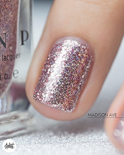 Image of ILNP Madison Ave - Antique Pink Holographic Metallic Nail Polish