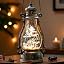 Snowman Family & Village Lantern