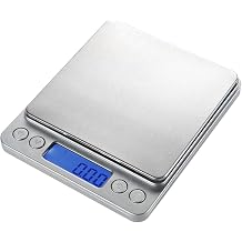Portable High Precision Digital Kitchen Scale with LCD Display