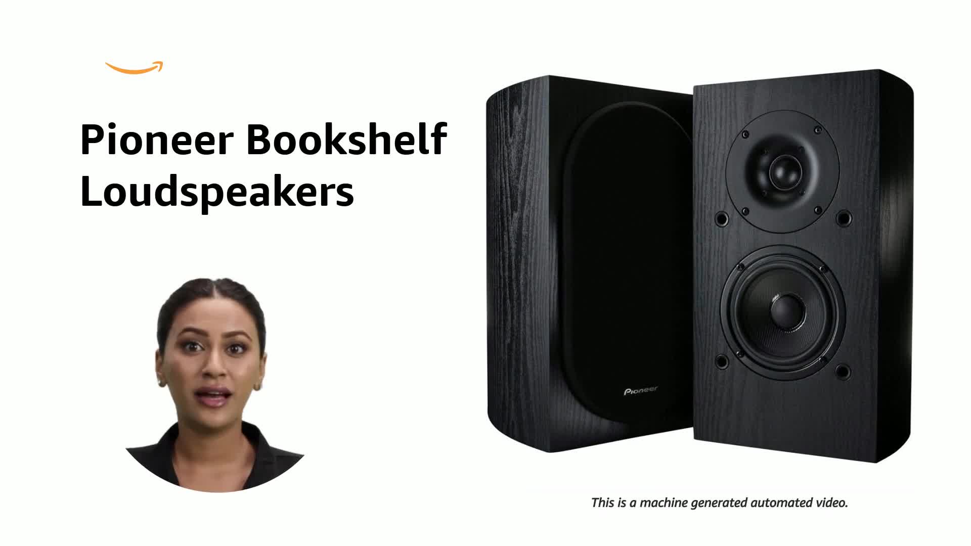 Pioneer SP-BS22-LR Andrew Jones Designed Bookshelf Loudspeakers