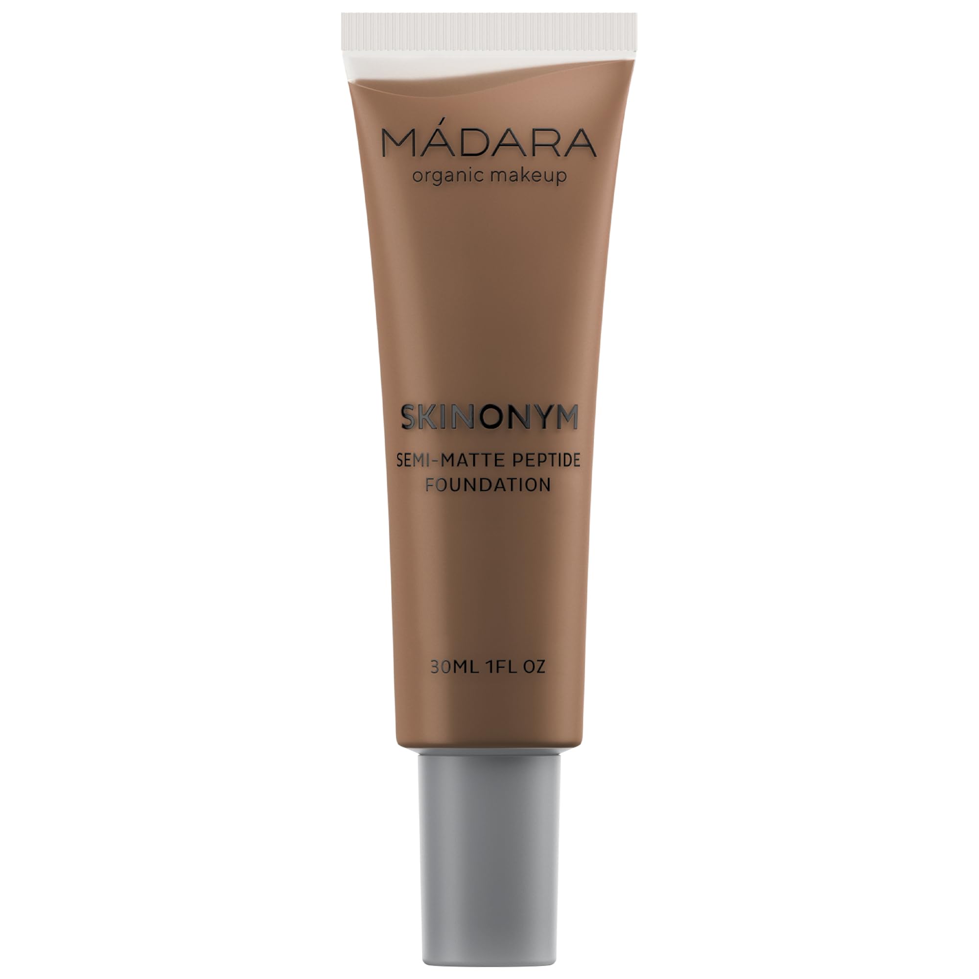 MÁDARA Skinonym Semi-Matte Foundation #90 CHESNUT 30 ml - Peptides