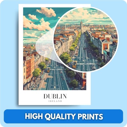 Image of auraposter Vintage Travel Wall Collage Kit (Set of 40) - 4 x 6 Inches Posters for Wall Decoration - Wall Art for Bedroom, Living Room, Office, Dorm Room | Glue Dots Included