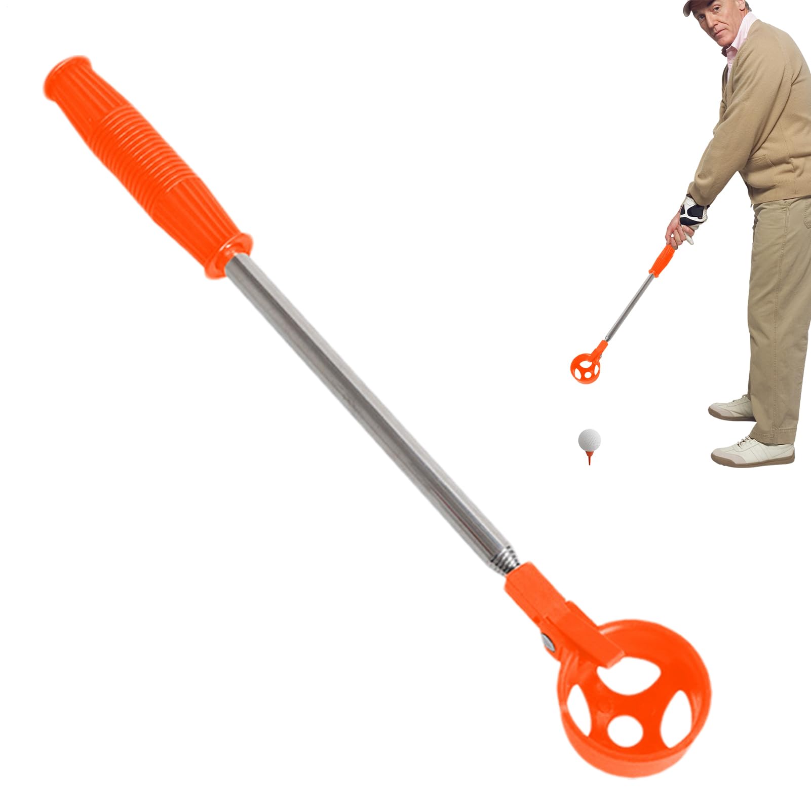Golf Ball Retriever Tool | Ball Catcher Too Golf - Golf Ball Retriever Tool Telescopic, Golf Ball Grabber, Golf Ball Accessories for Golfers