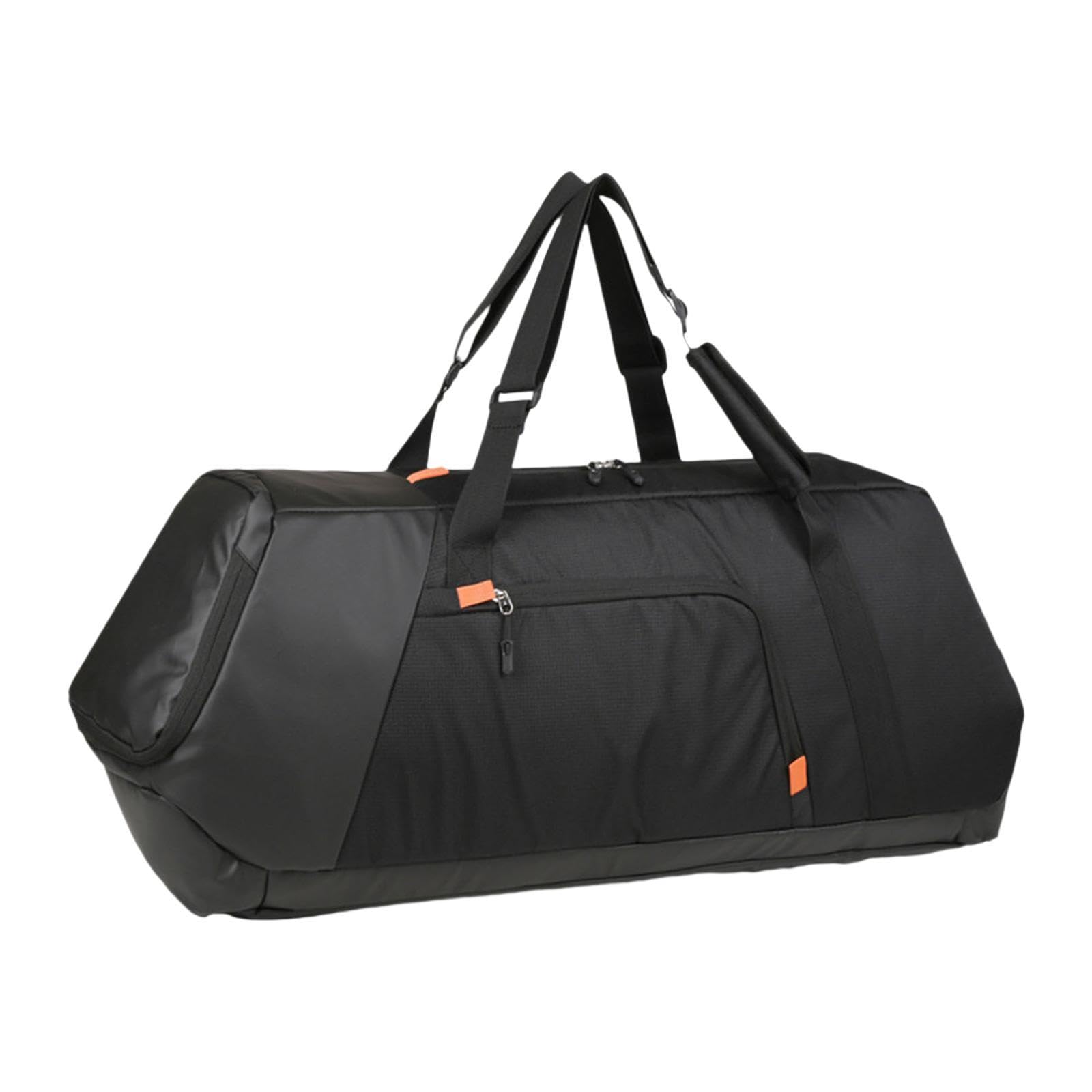 Gym Bag Multipurpose Pouch Badminton Racquet Bag for Travel Fitness Exercise Black-image-35
