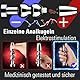 Elektrostimulation Analplugs Sets mit Penisringe 4PCS, Meeteel Sexuelle Buttplug Set 25 mm und 26 mm Einstellbar Sex Cock Rings Fernbedienung Sexspielzeug für Frauen, Männer