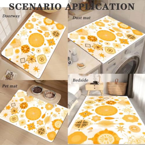 Tapis de douche antidérapant et super absorbant lavable