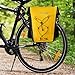 RNXRZANK Bike Seat Storage Bag with Handle for Cycling Accessories, Yellow