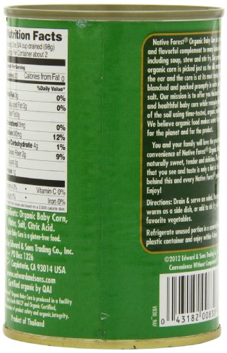 Native Forest Organic Cut Baby Corn, 14-Ounce Cans (Pack Of 6) #TOP4