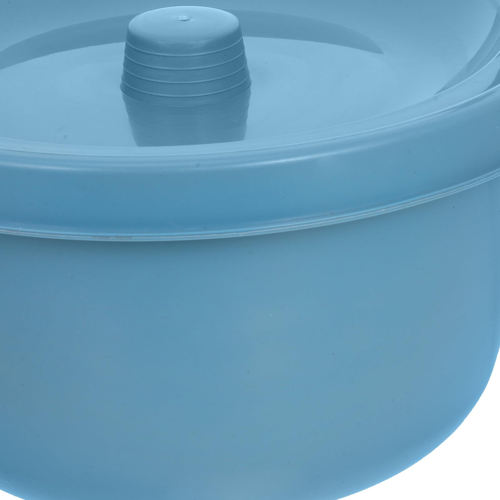 Vaso da Notte Igiene Personale Pratica e Compatta con Sedile Comodo Portatile in Plastica per Anziani e Donne Incinte, Adatto per Uso Bedside e Camping