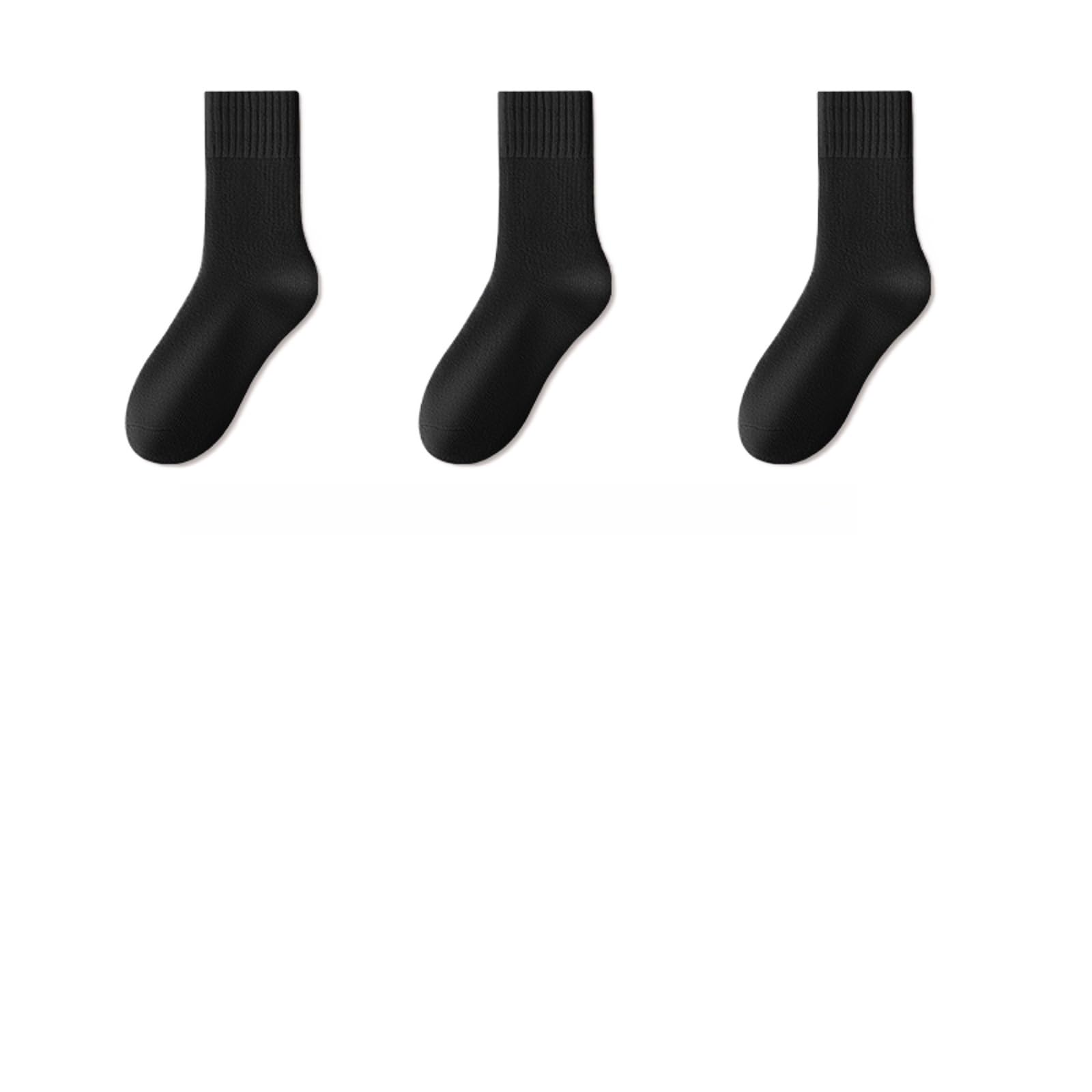 svlftecon 6 Pairs Unisex Thermal Heated Winter Socks Extra Thick Insulated Cold Weather Crew Boot Socks for Winter Series 17