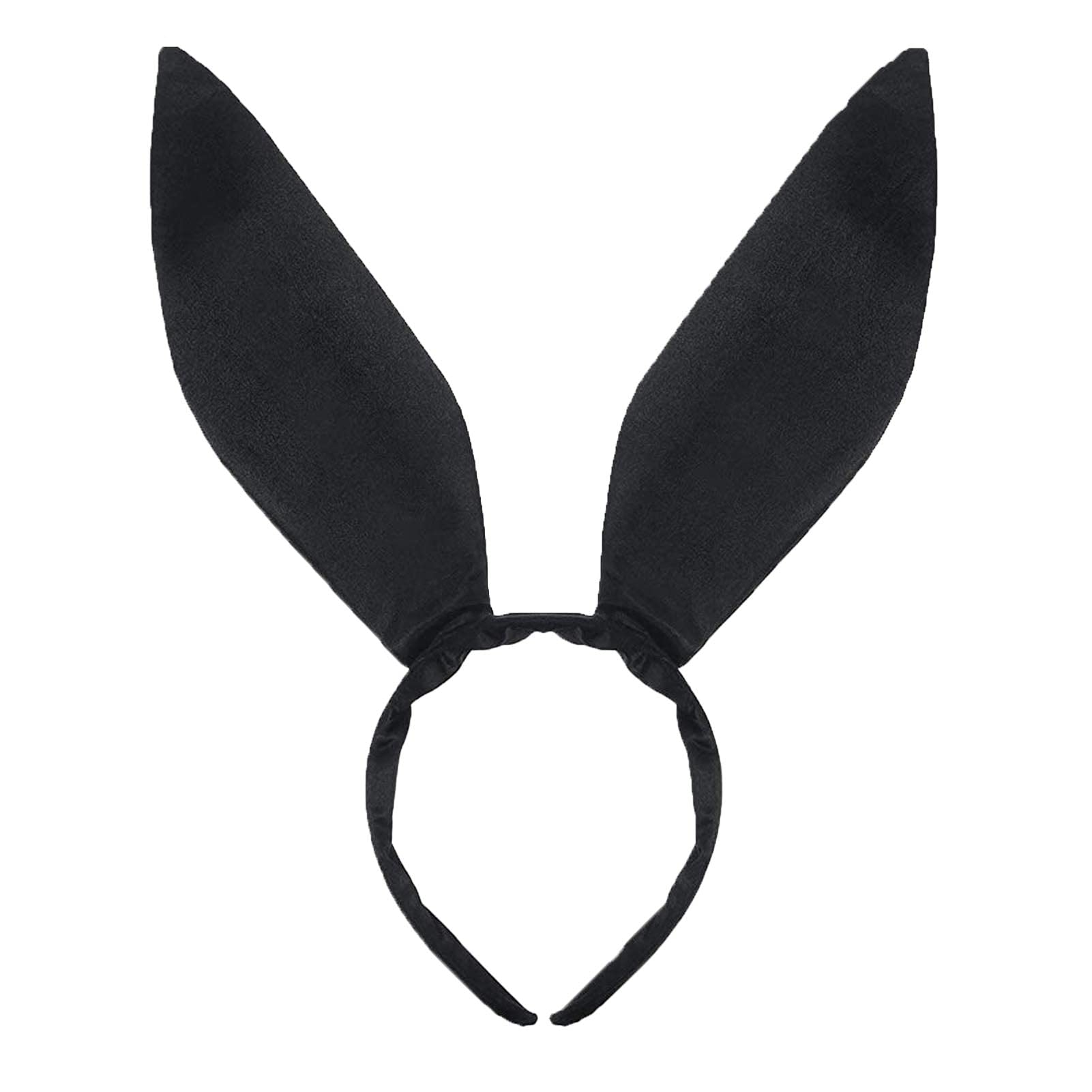 Sponsored Ad - Bunny Ears Headband, Easter Rabbit Ears Headband for Party Cosplay Costume Accessory, Rabbit Ears Hairband (Black)