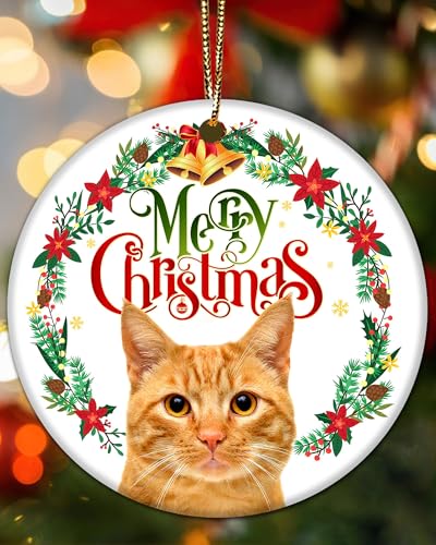 Weihnachtsbaumschmuck Katze, Christbaumschmuck Katze, Katzen Anhänger...