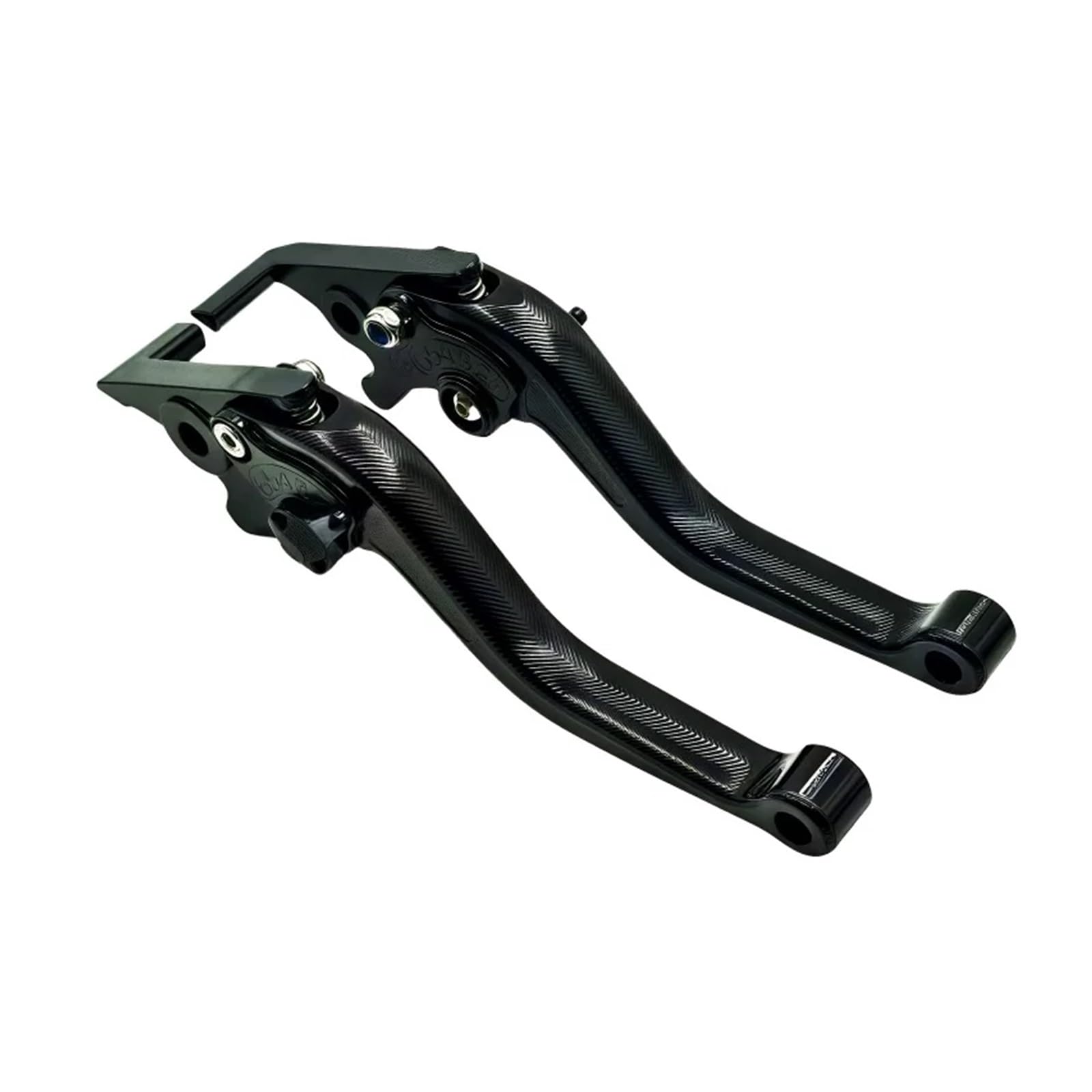 Wnftyske All Black Motorcycle Brake Clutch Lever Pivot Levers 3D Clutch Lever Brake Set For Kawa&Saki For Nin&Ja 400R 2011 Adjustable Handle Levers Motorcycle Parts