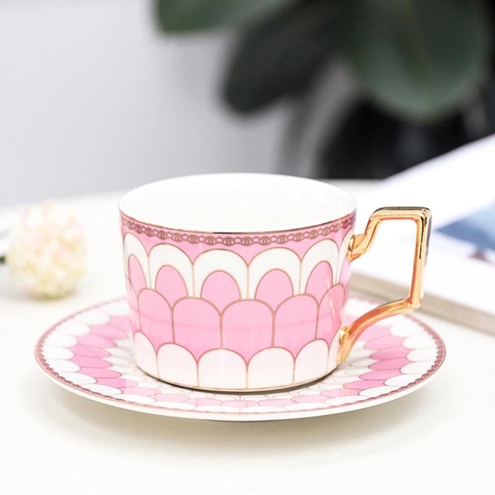 Mug et tasse de café en porcelaine style marocain avec soucoupe UKKO