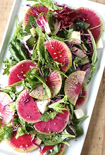 Watermelon Radish Seeds Shinrimei Pink Heart Daikon Asian Vegetable For 2023 300+ #TOP6
